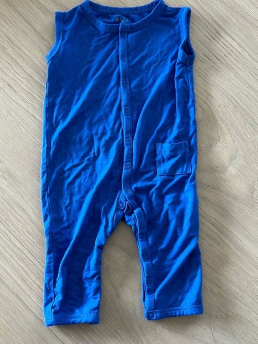 Kyte Baby sleeveless romper 6-12m Sapphire